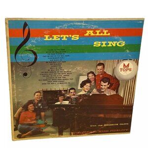 The Fireside Gang Let's All Sing (Vinyl, 1959) Tops L1651 Good+ LP Record Album
